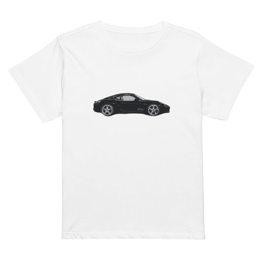 'Porsche' high-waisted t-shirt